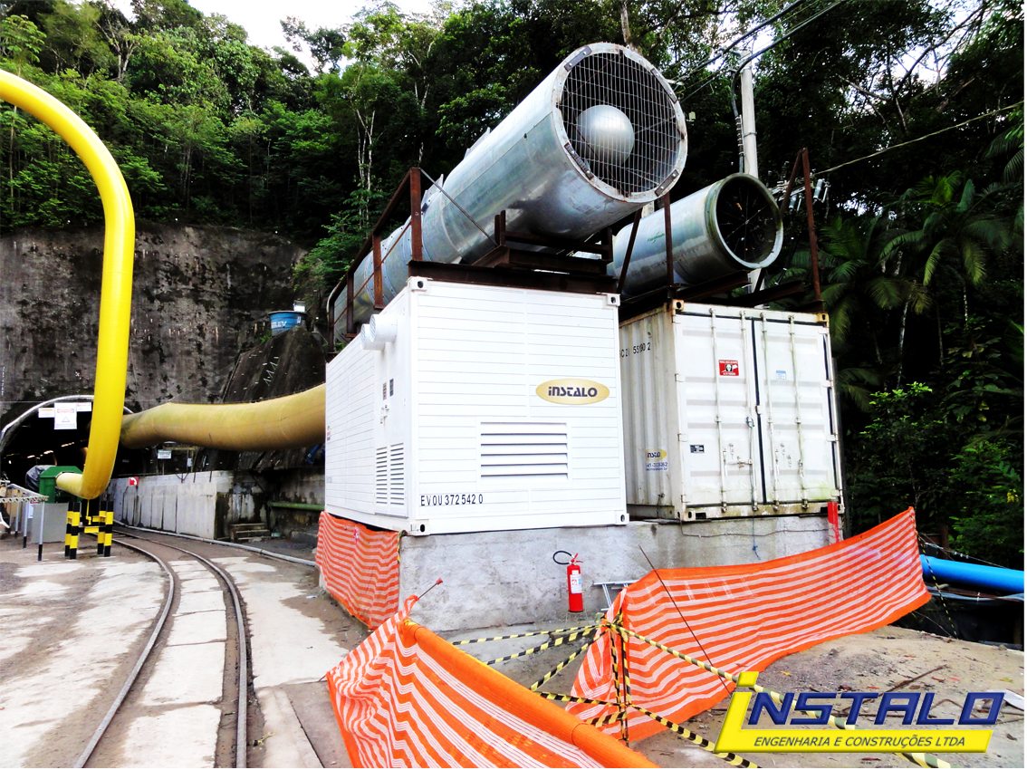 Subestações e eletrocentros modulares
