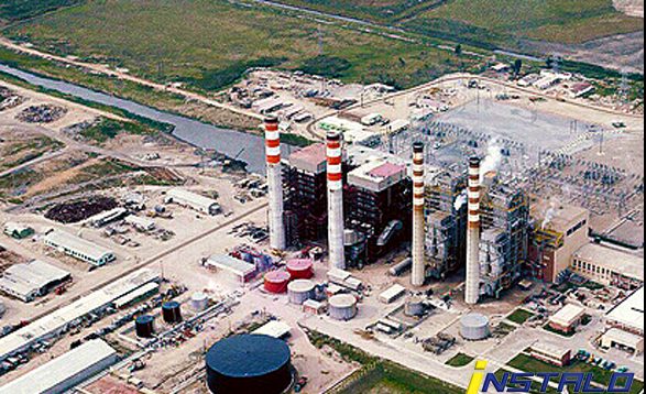 Planta industrial e infraestrutura de geração